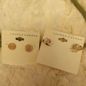 Lauren Conrad earring set great bundle item